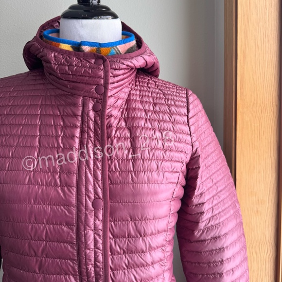 Patagonia Lightweight Fiona Parka Small Oxblood Red 600-fill down Windproof S - Picture 3 of 15